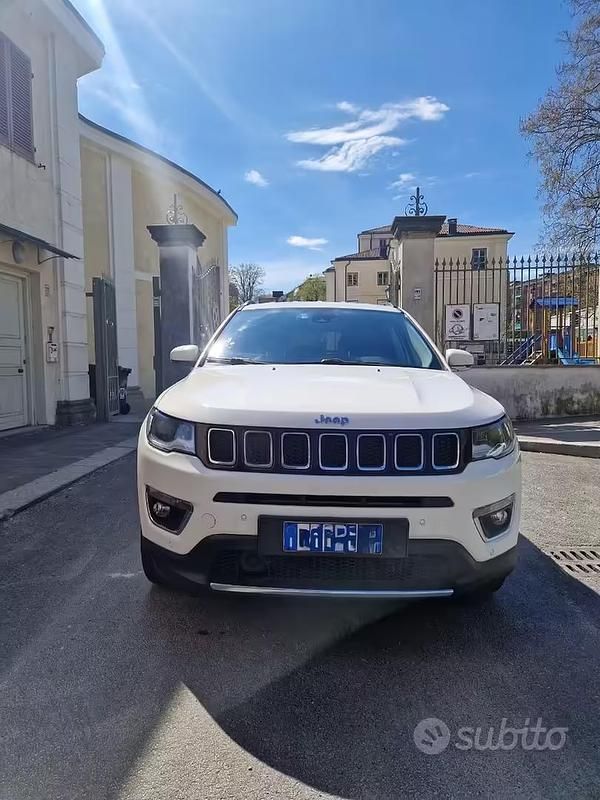 Usata Jeep Compass Limited 170 CV (125 kW) 2018 Bianco SUV