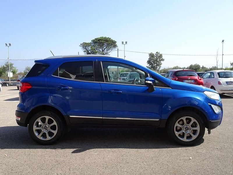Usata Ford Ecosport Titanium S 125 CV (91 kW) 2018 Blu/azzurro SUV