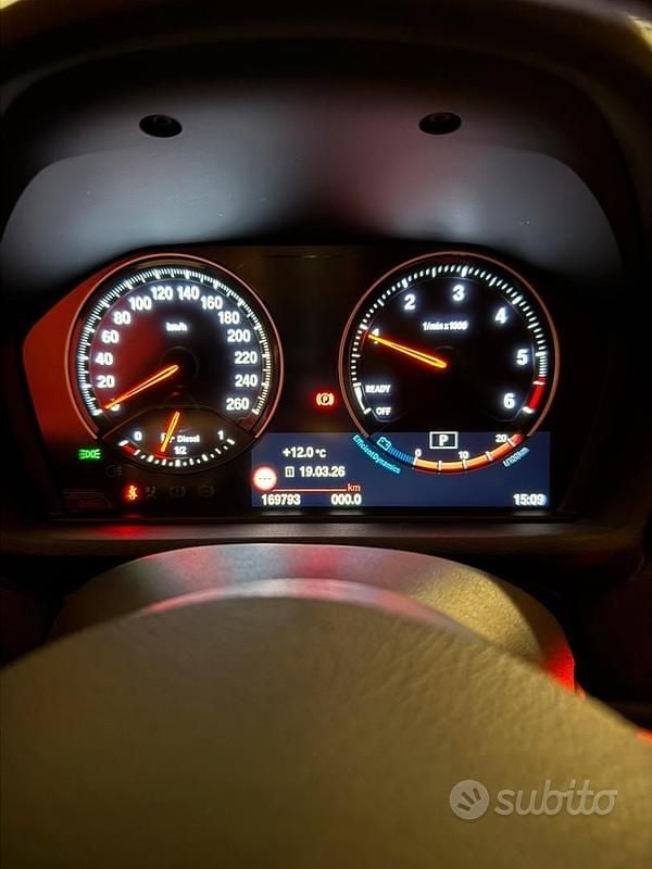 Usata BMW X1 Advantage 150 CV (110 kW) 2019 Nero SUV