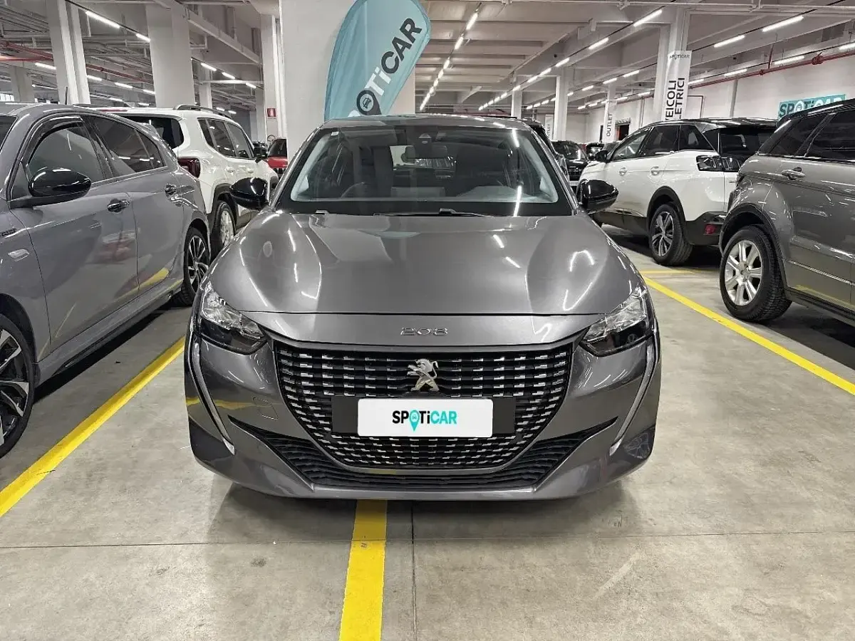 Usata Peugeot 208 Active 75 CV (55 kW) 2022 Grigio Utilitaria