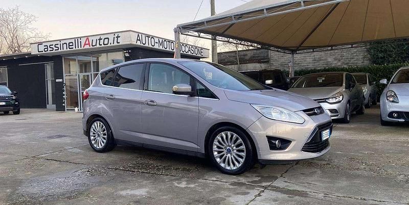 Grigio Usata 2011 Ford C-MAX Titanium Monovolume | 3800 € (Buon prezzo) - Immagine 1/4