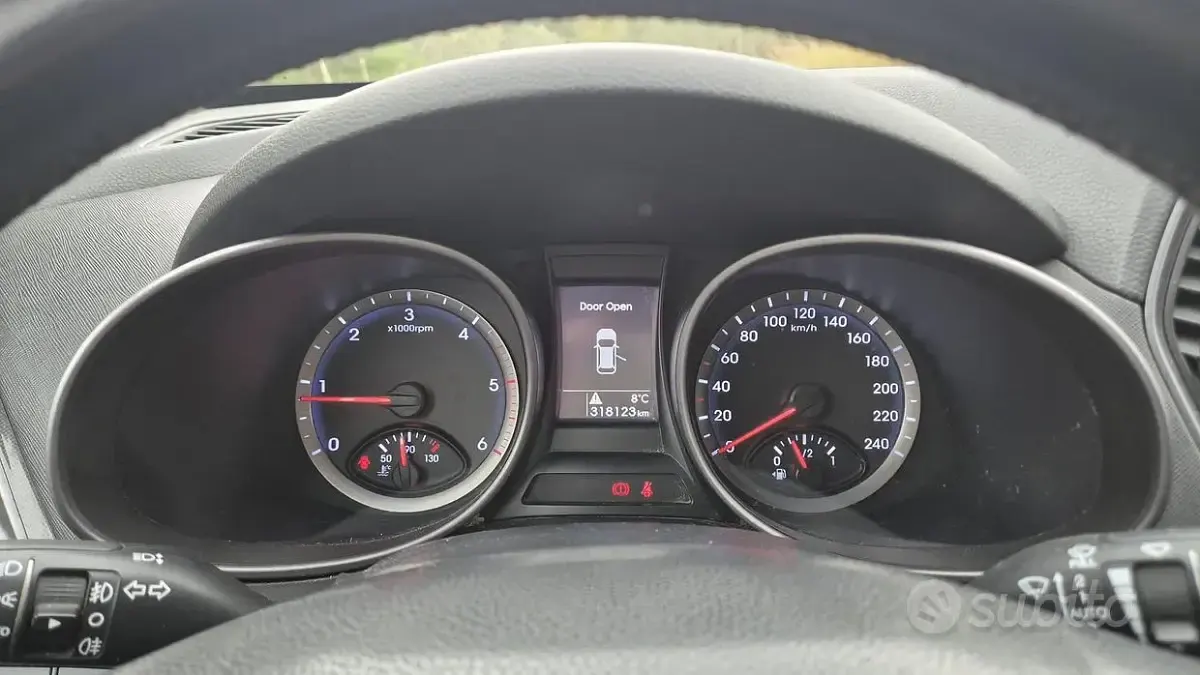 Usata Hyundai Santa Fe 150 CV (110 kW) 2013 Bianco SUV