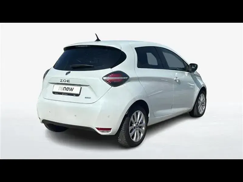 Usata Renault Zoe Intens 100 kW (136 CV) 2019 Bianco Utilitaria
