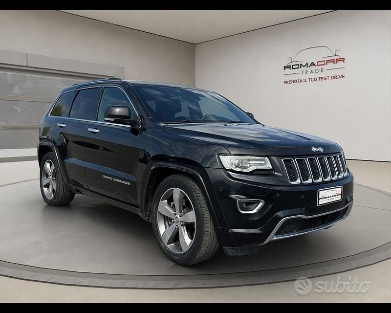 Usata Jeep Grand Cherokee Overland 250 CV (183 kW) 2016 Nero SUV
