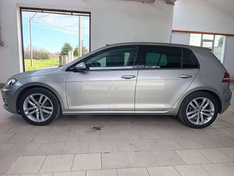 Usata VW Golf VII Highline 122 CV (89 kW) 2015 Argento Berlina