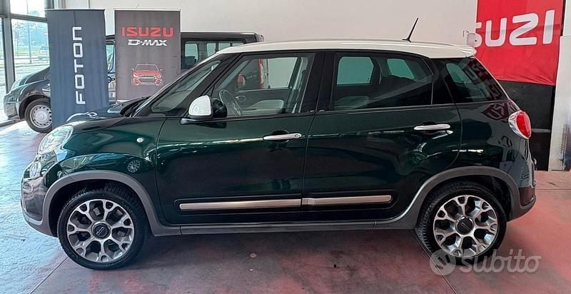 Usata Fiat 500L 120 CV (88 kW) 2014 Verde Monovolume