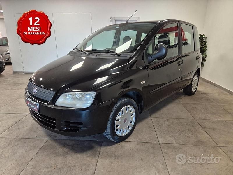 Usata Fiat Multipla Emotion 103 CV (75 kW) 2010 Nero Monovolume