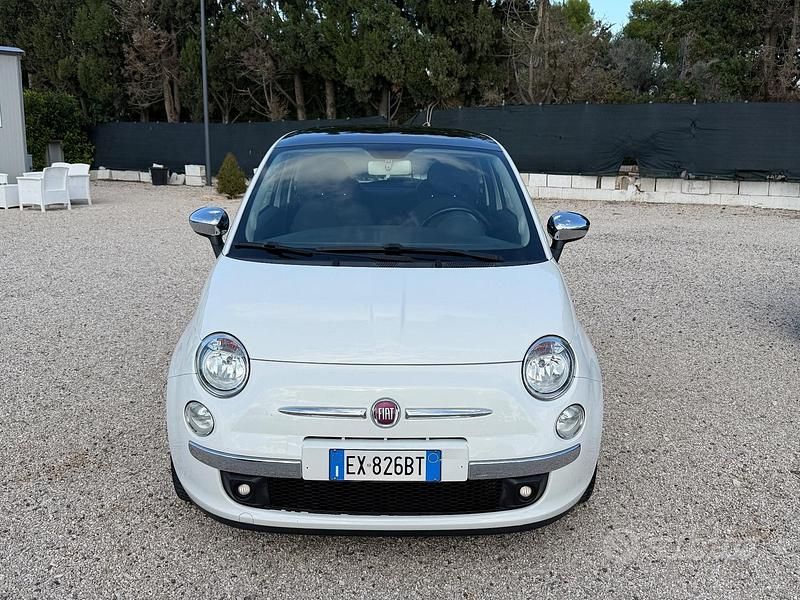 Usata Fiat 500 Lounge 69 CV (50 kW) 2014 Bianco Berlina