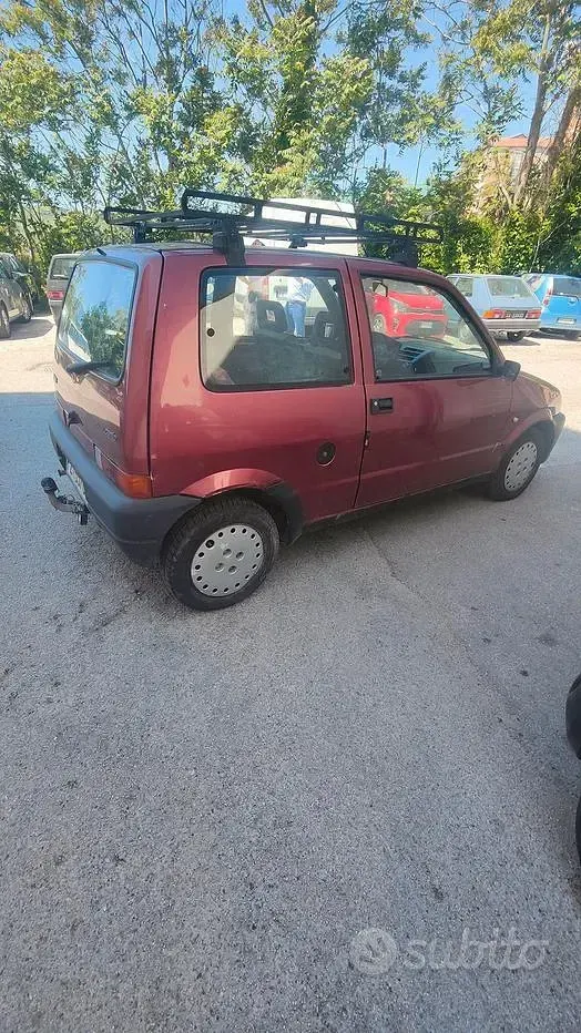Usata Fiat 500 39 CV (28 kW) 1993 Rosso Berlina