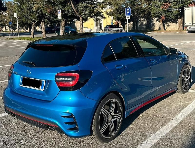 Usata Mercedes A250 2013 Blu Coupé