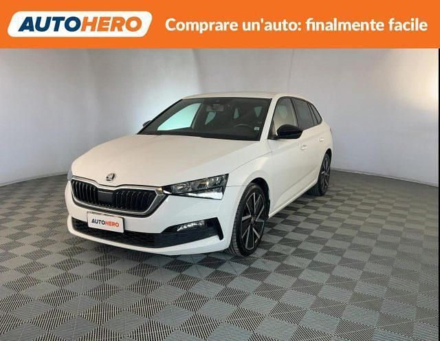 Usata Skoda Scala Ambition 115 CV (84 kW) 2020 Bianco Utilitaria