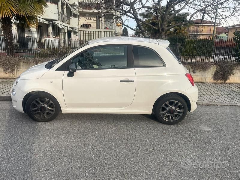 Usata Fiat 500 Sport 95 CV (69 kW) 2018 Bianco Utilitaria
