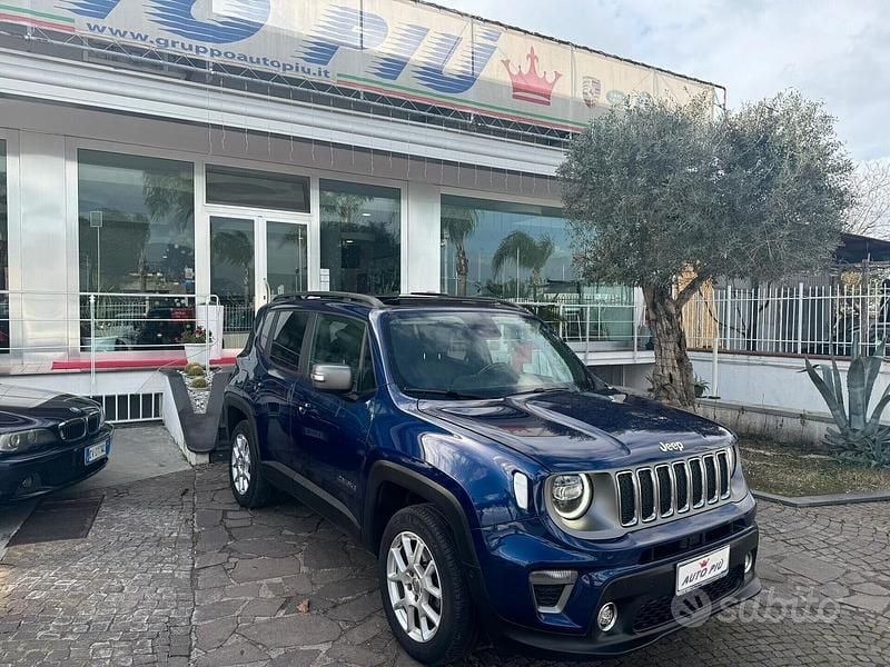 Usata Jeep Renegade Limited 180 CV (132 kW) 2020 Blu SUV