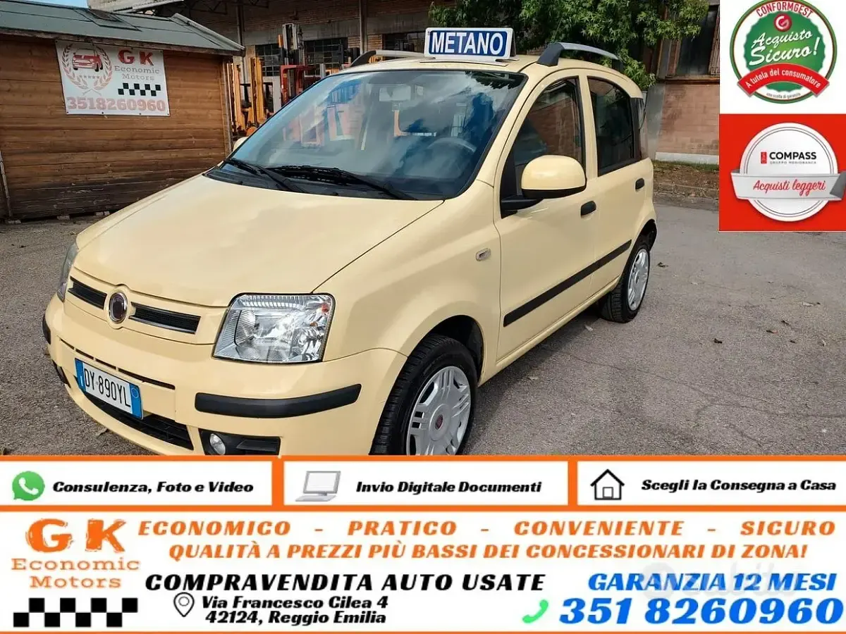 Usata Fiat Panda Dynamic 54 CV (39 kW) 2010 Utilitaria