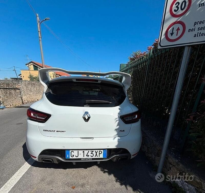 Usata Renault Clio IV R.S. 200 CV (147 kW) 2018 Bianco Berlina
