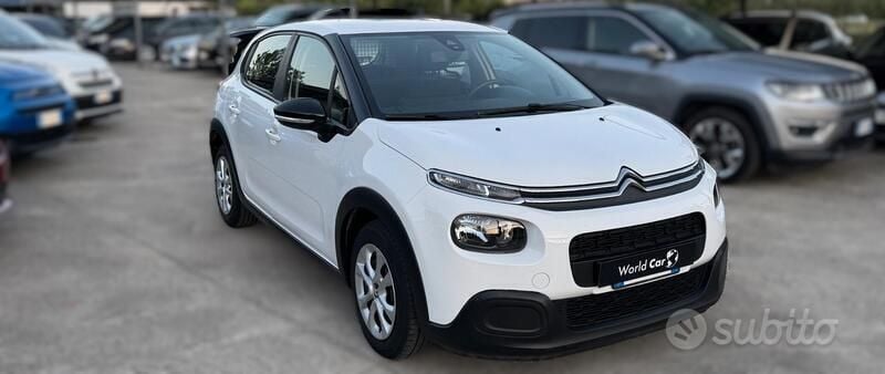 Bianco Usata 2020 Citroën C3 Live Due volumi | 7500 € (Super prezzo) - Immagine 1/3