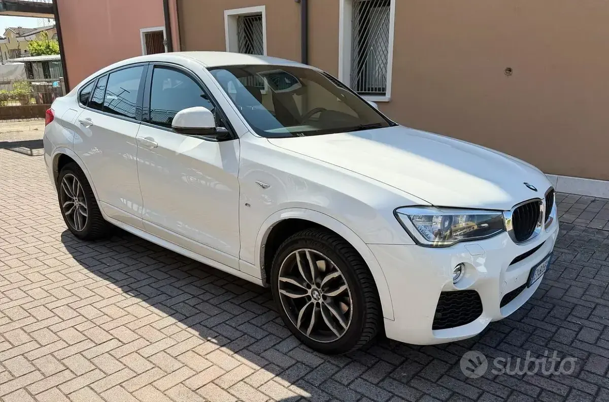 Usata BMW X4 M Sport 190 CV (139 kW) 2015 Bianco SUV