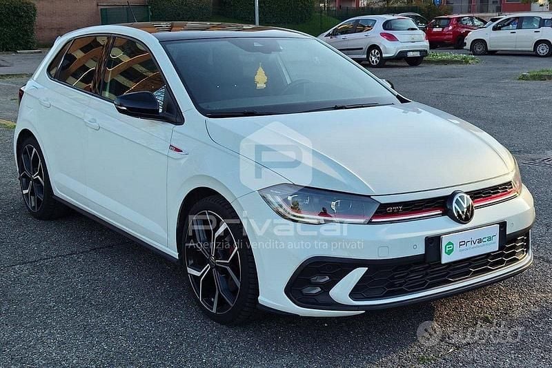 Usata VW Polo GTI 207 CV (152 kW) 2023 Bianco Utilitaria