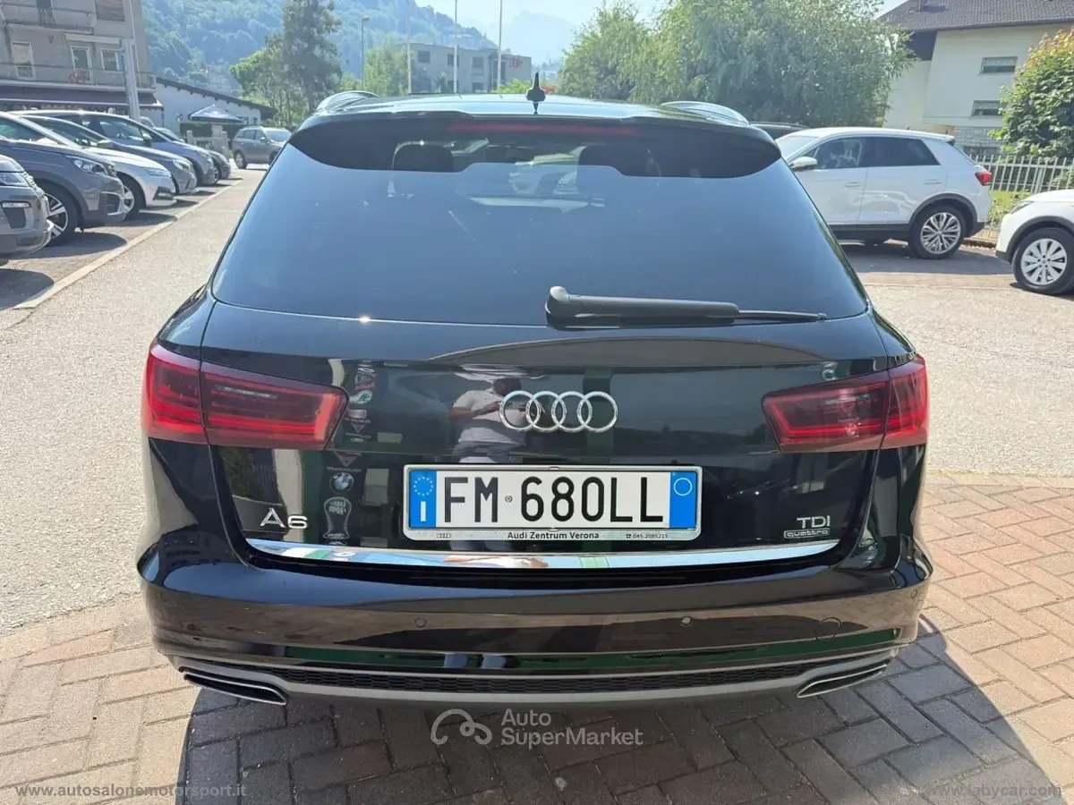 Usado Audi A6 190 CV (139 kW) 2018 Negro Berlina