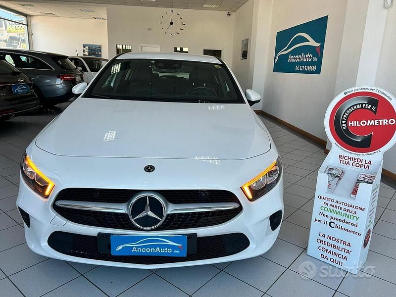 Usata Mercedes A180 Executive 116 CV (85 kW) 2019 Bianco Berlina