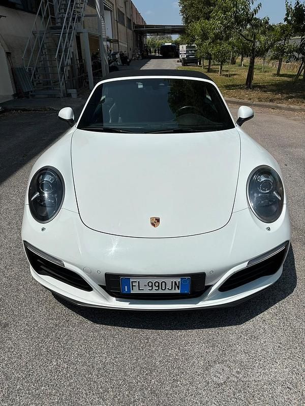 Usata Porsche 911 320 CV (235 kW) 2016 Bianco Cabrio