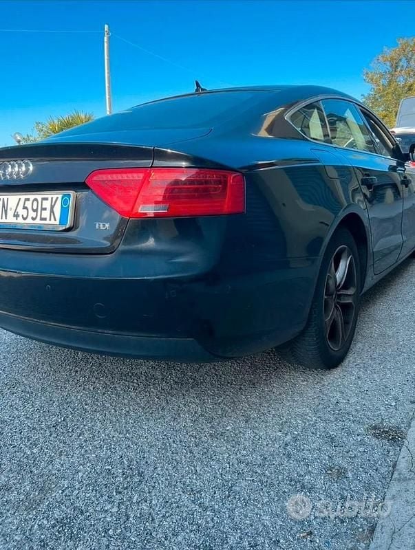 Usata Audi A5 Sportback 177 CV (130 kW) 2012 Nero Utilitaria