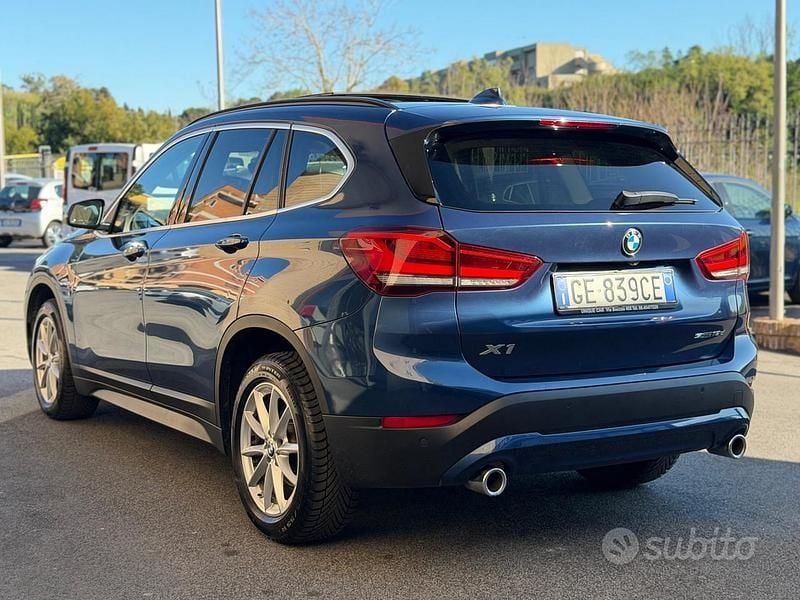 Usata BMW X1 Advantage 150 CV (110 kW) 2021 Blu SUV