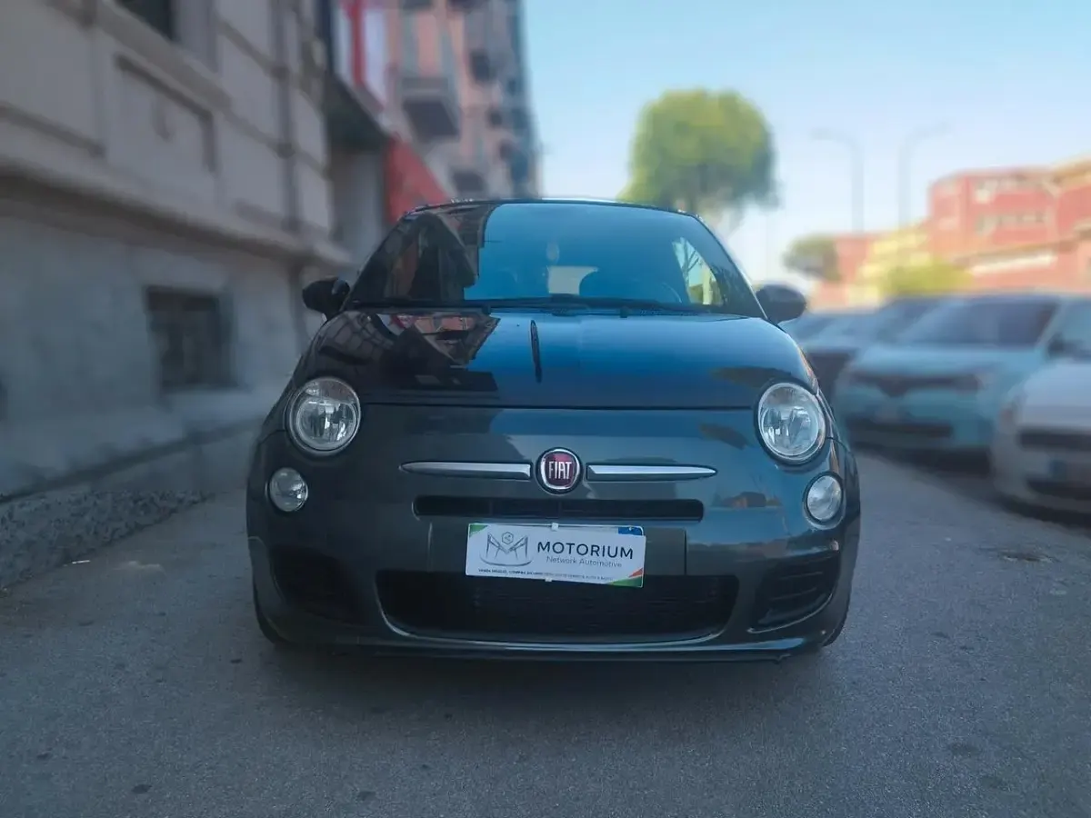 Usata Fiat 500C 69 CV (50 kW) 2013 Grigio Cabrio