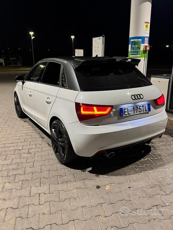 Usata Audi A1 145 CV (106 kW) 2012 Bianco Utilitaria