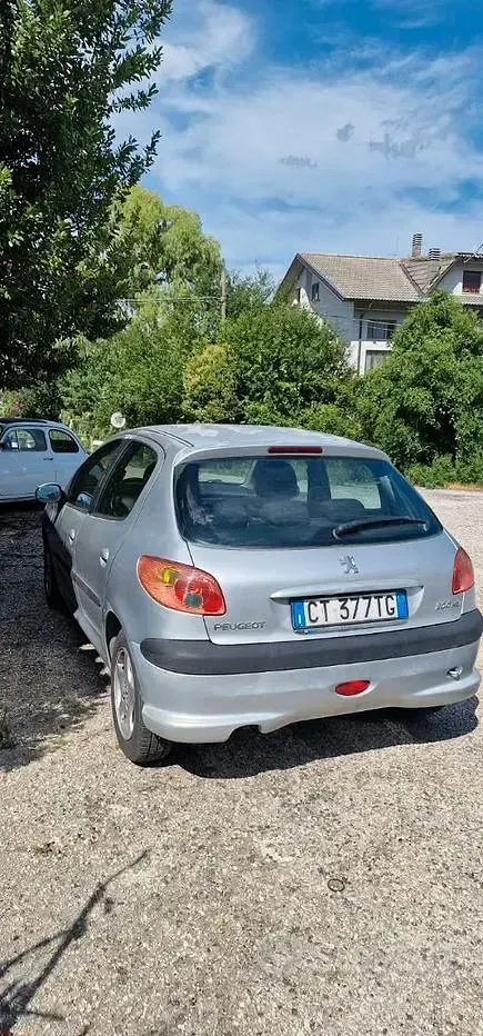 Usata Peugeot 206 68 CV (50 kW) 2005 Grigio Berlina