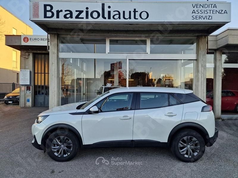 Usata Peugeot 2008 101 CV (74 kW) 2021 Bianco SUV