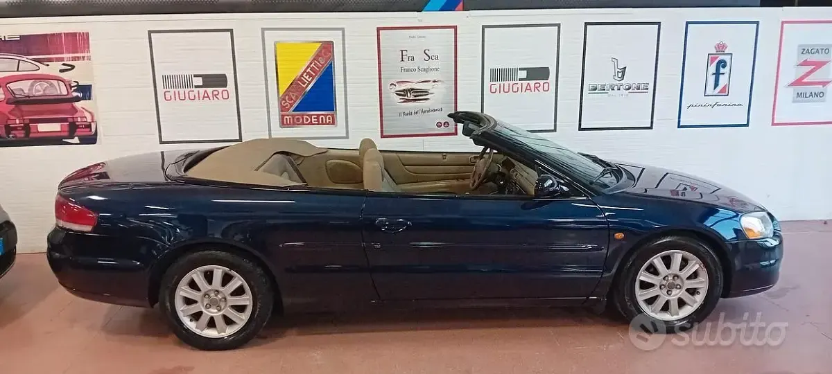Usata Chrysler Sebring Cabriolet 141 CV (103 kW) 2004 Bluazzurro Cabrio