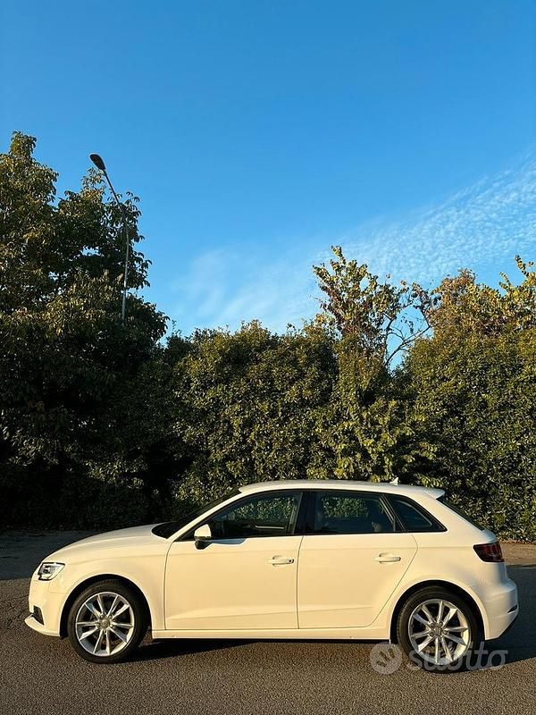 Usata Audi A3 110 CV (80 kW) 2016 Bianco Berlina