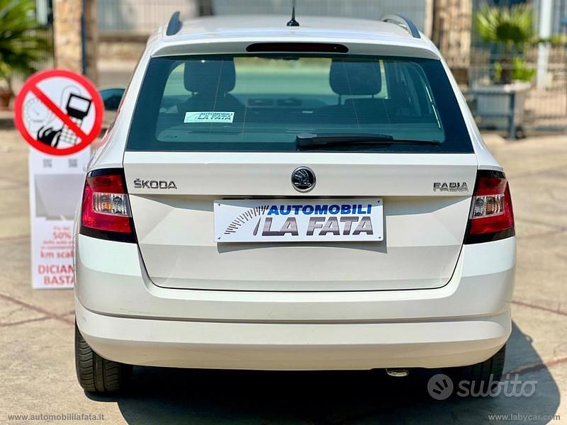 Usata Skoda Fabia Executive 90 CV (66 kW) 2018 Bianco Utilitaria