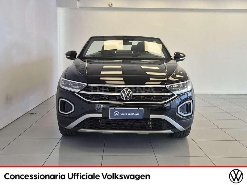 Usata VW T-Roc Cabriolet Style 150 CV (110 kW) 2024 Nero perla Cabrio