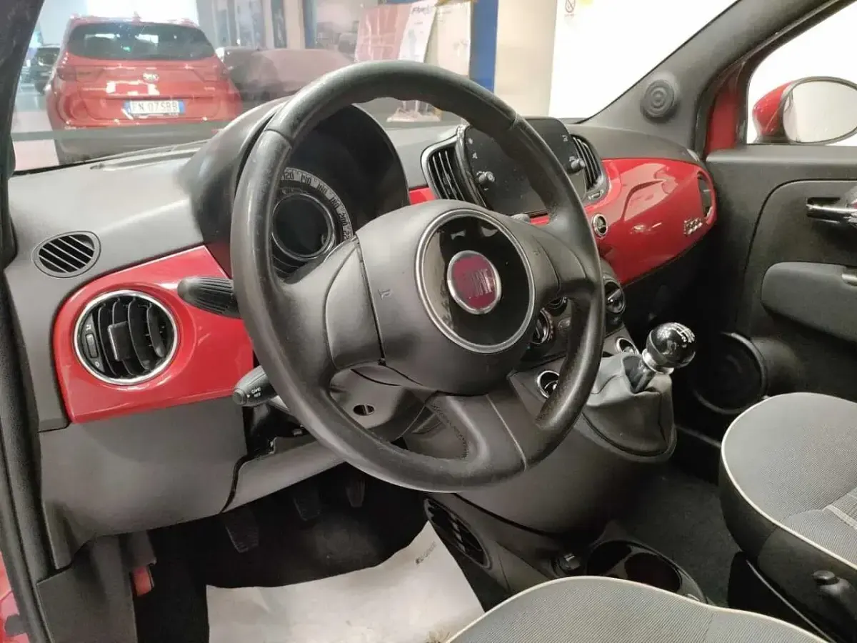 Usata Fiat 500 Lounge 69 CV (50 kW) 2021 Rosso Utilitaria