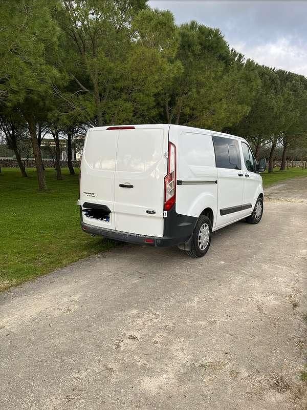 Occasion Ford Transit Custom 131 ch (96 kW) 2016 Blanc Van