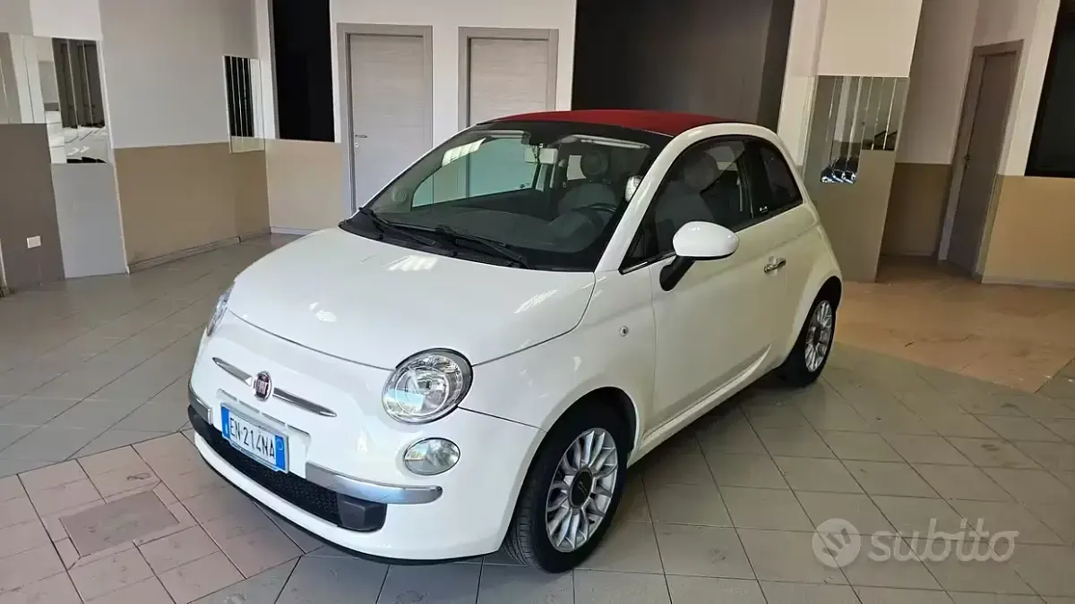Usata Fiat 500C 69 CV (50 kW) 2012 Cabrio