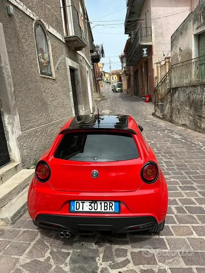 Usata Alfa Romeo MiTo 120 CV (88 kW) 2008 Rosso Utilitaria