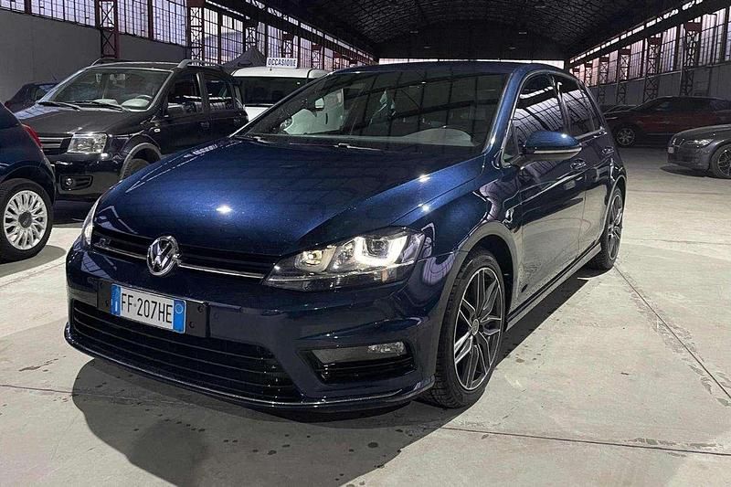 Usata VW Golf VII Edition 110 CV (80 kW) 2016 Blu Berlina