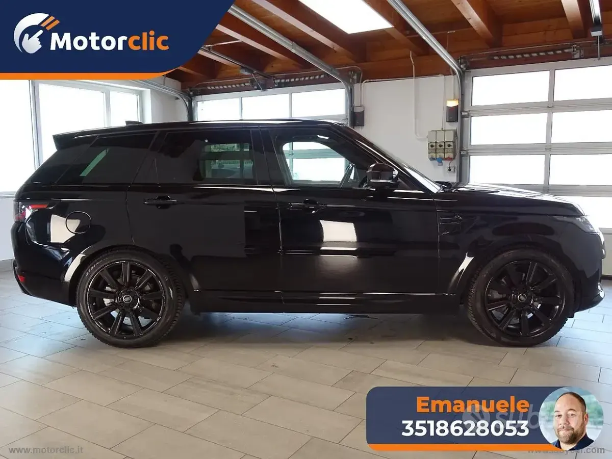 Käytetty Land Rover Range Rover Sport HSE 249 HP (183 kW) 2020 Musta Katumaasturi