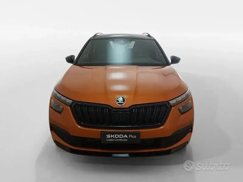 Usata Skoda Kamiq Monte Carlo 110 CV (80 kW) 2023 Arancione SUV