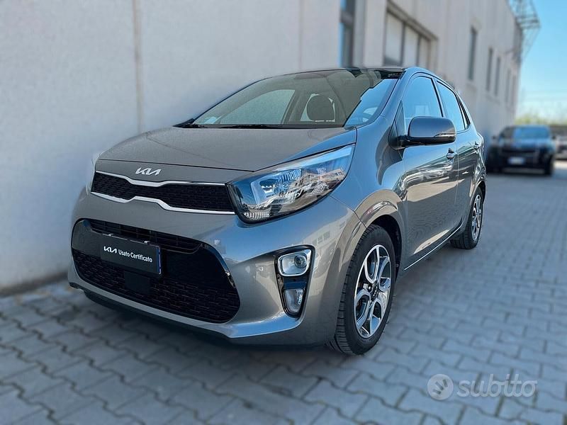 Usata Kia Picanto Style 65 CV (47 kW) 2023 Grigio Utilitaria