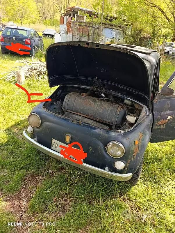 Usata Fiat 500 1960 Utilitaria
