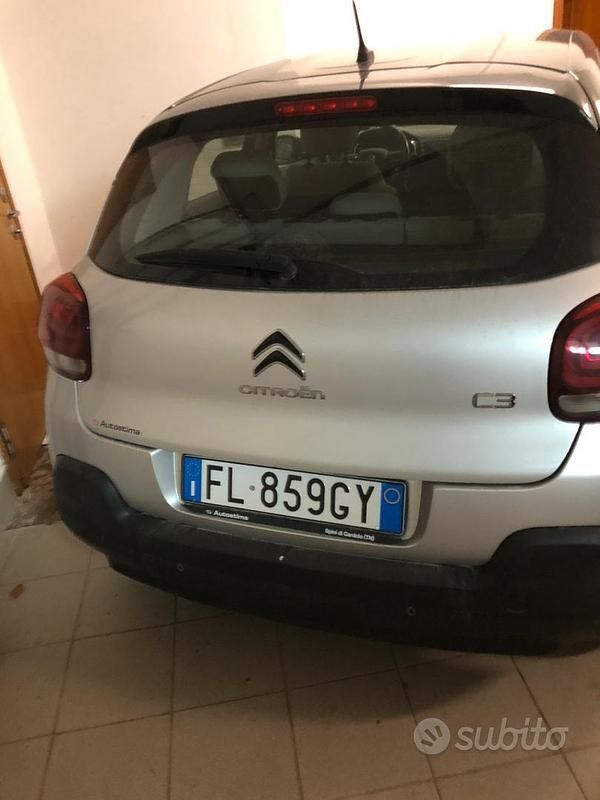 Usata Citroën C3 75 CV (55 kW) 2017 Grigio Berlina