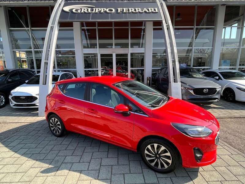 Usata Ford Fiesta Titanium 75 CV (55 kW) 2023 Rosso Utilitaria