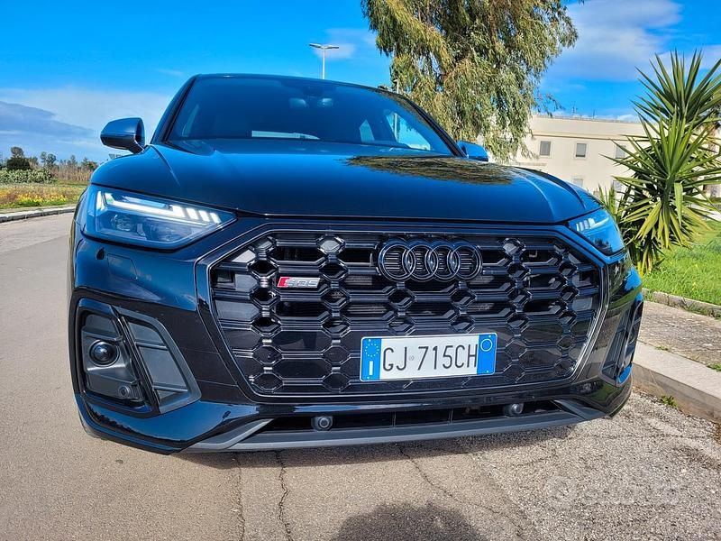 Nero Usata 2022 Audi SQ5 S-Line SUV | 43.500 € - Immagine 1/4