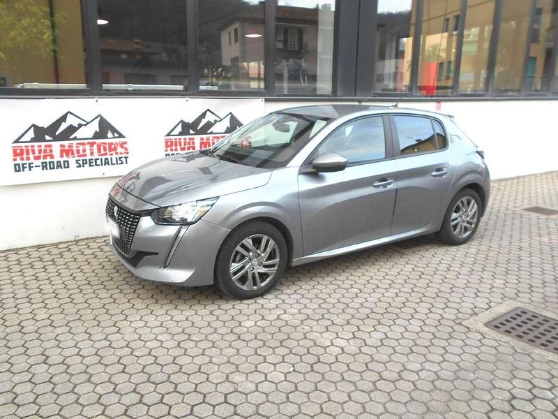 Usata Peugeot 208 Active 75 CV (55 kW) 2020 Argento Utilitaria
