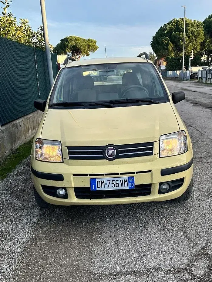 Usata Fiat Panda Dynamic 60 CV (44 kW) 2008 Giallo Utilitaria