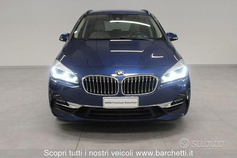 Usata BMW 220 Gran Tourer Comfort Edition 190 CV (139 kW) 2021 Blu Monovolume